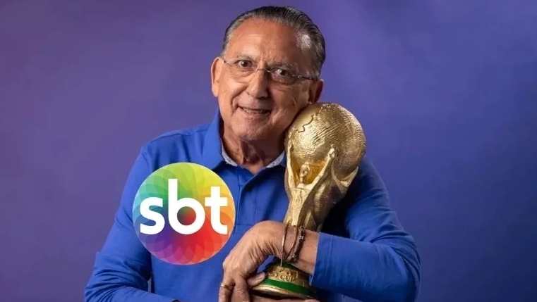 SBT confirma Galvão Bueno como narrador da Copa do Mundo 2026