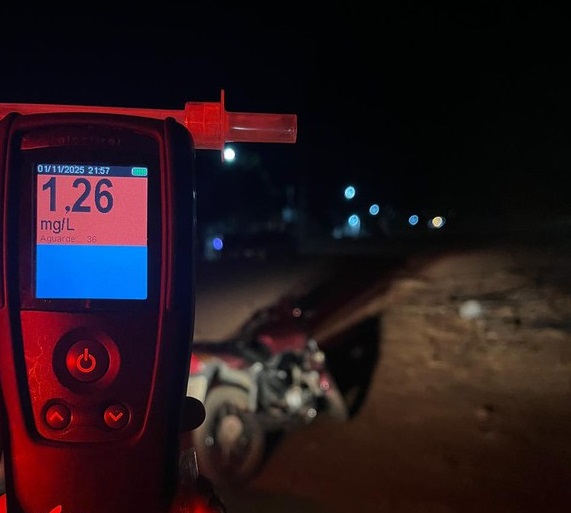 PRF flagra dois motoristas dirigindo alcoolizados no Piauí