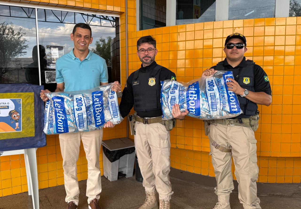 Vereador Alan Osório apoia ação da PRF contra o câncer infantil