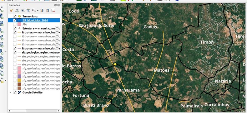 Estações de Pedro II e Floriano detectam tremor de terra de magnitude 4