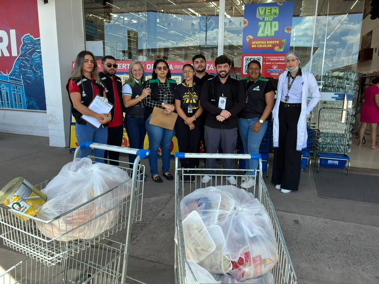 PROCON e Vigilância Sanitária fiscalizam supermercado em Piripiri