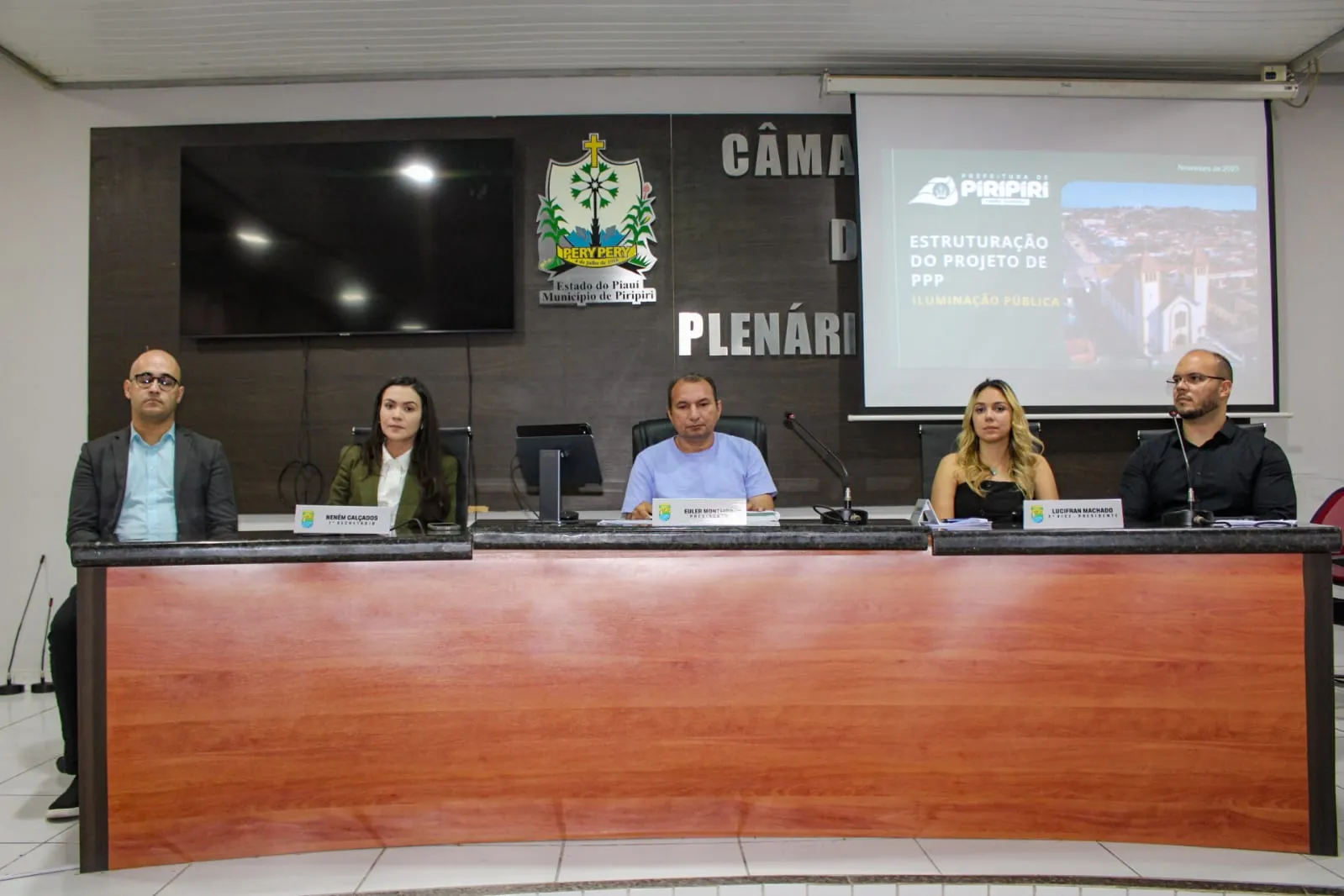 Piripiri discute PPP para modernização da iluminação pública em audiência