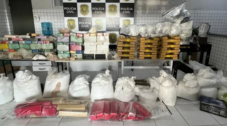 Polícia apreende cerca de 700 kg de drogas no Piauí