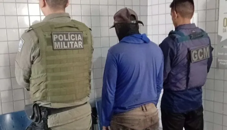 Homem é detido por agressão com madeira em Lagoa de São Francisco