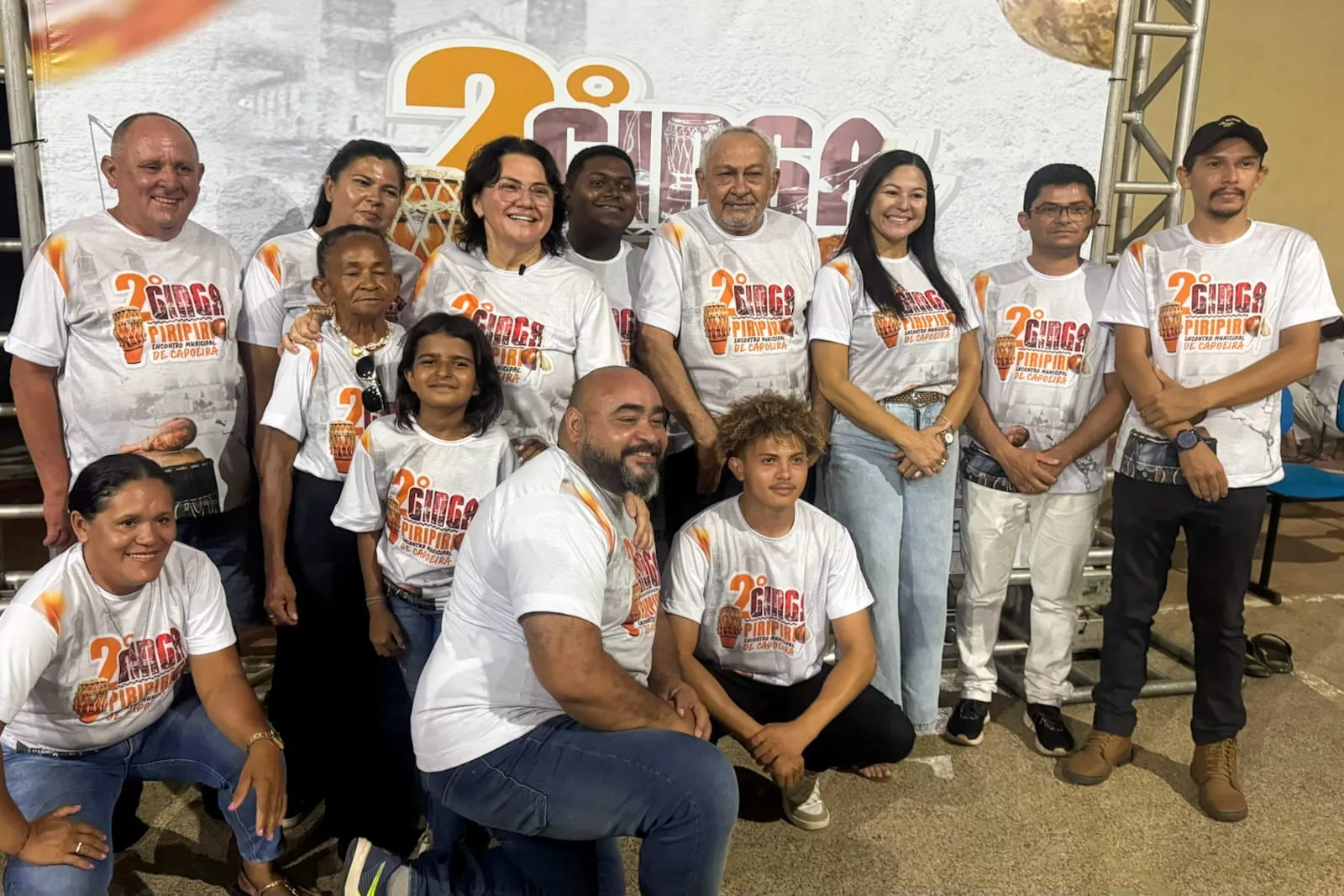 Prefeitura promove II Ginga Piripiri reunindo capoeiristas