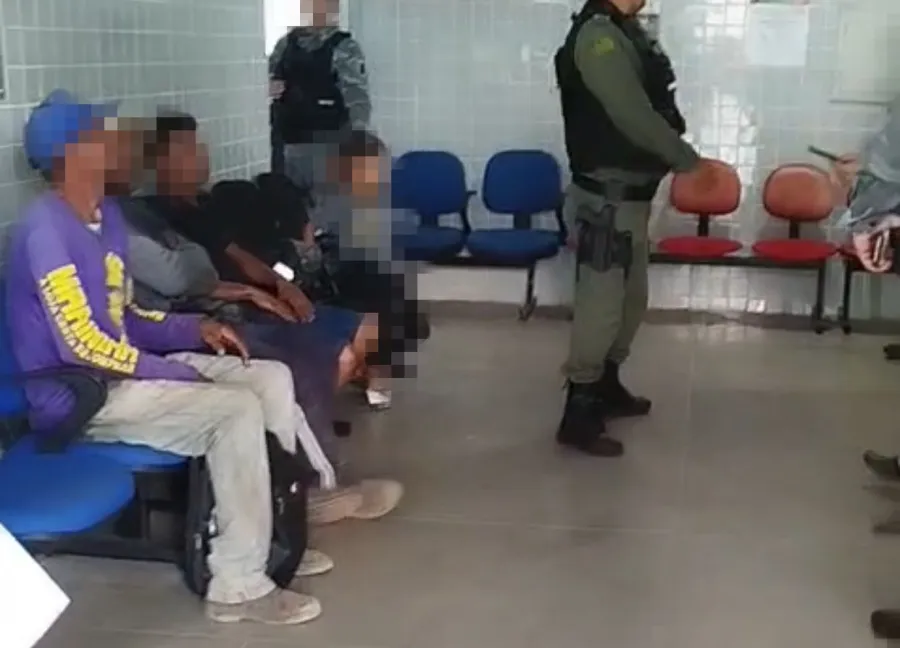Garis presos por descarte ilegal de lixo são soltos