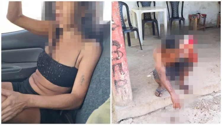 Briga termina com homem esfaqueado e mulher presa pela PM