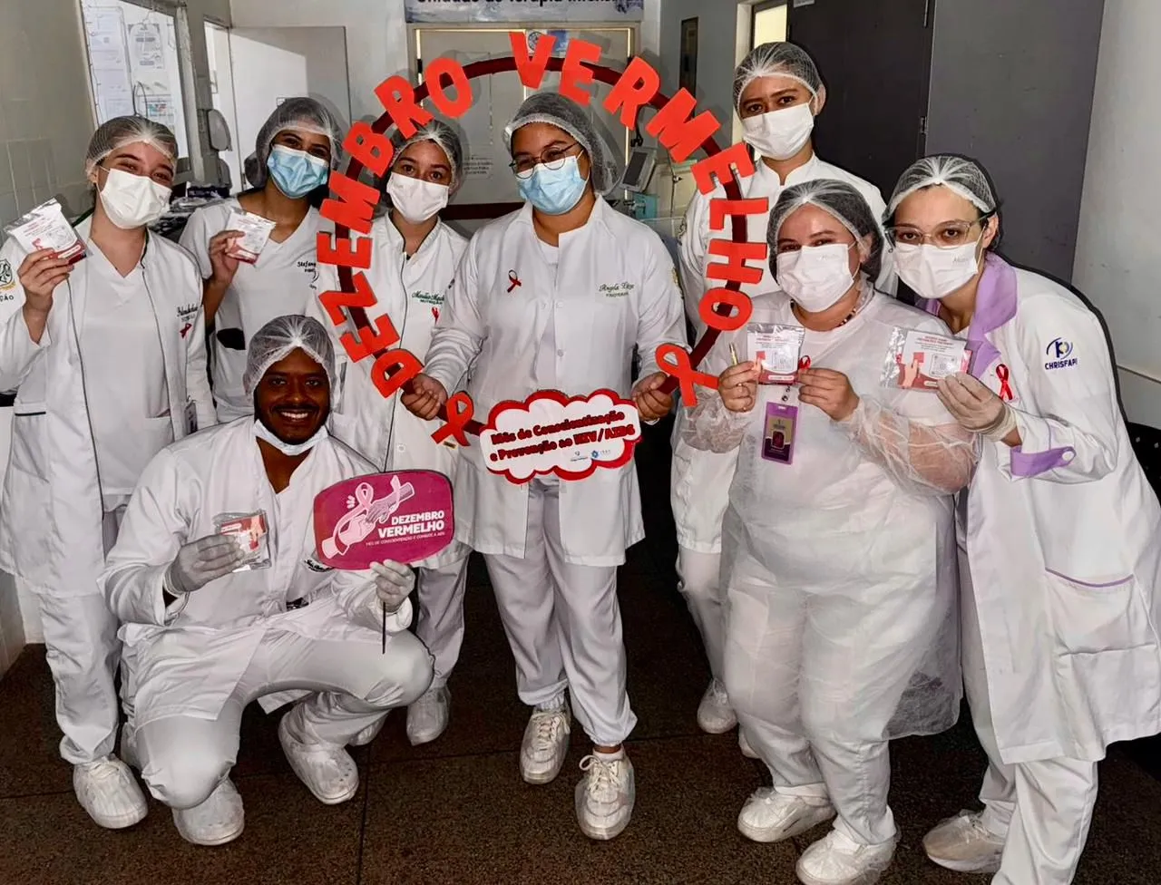 HRCR promove ação do Dezembro Vermelho com foco na prevenção das ISTs