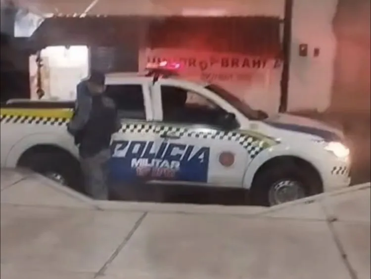 Homem se recusa a fazer bafômetro após atropelar cachorro com caminhão
