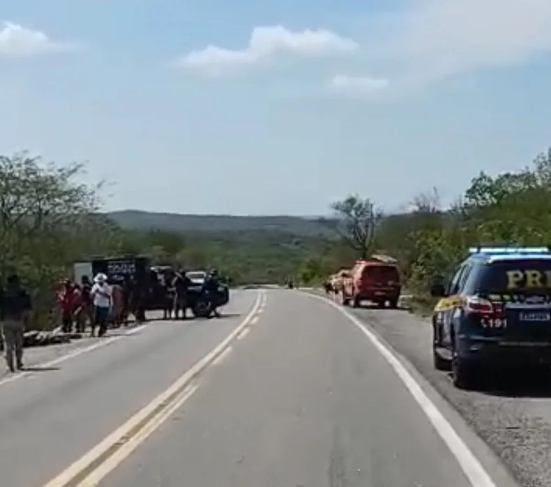 Condutor de caminhão morre após colisão no Piauí