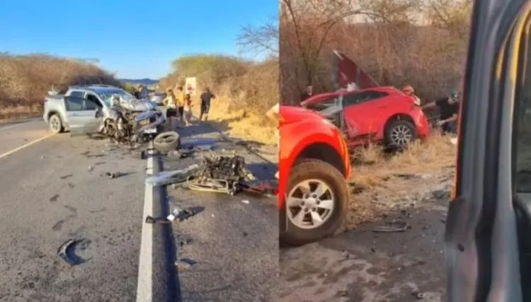 Acidente envolvendo carro com placa do PI mata três mulheres no CE