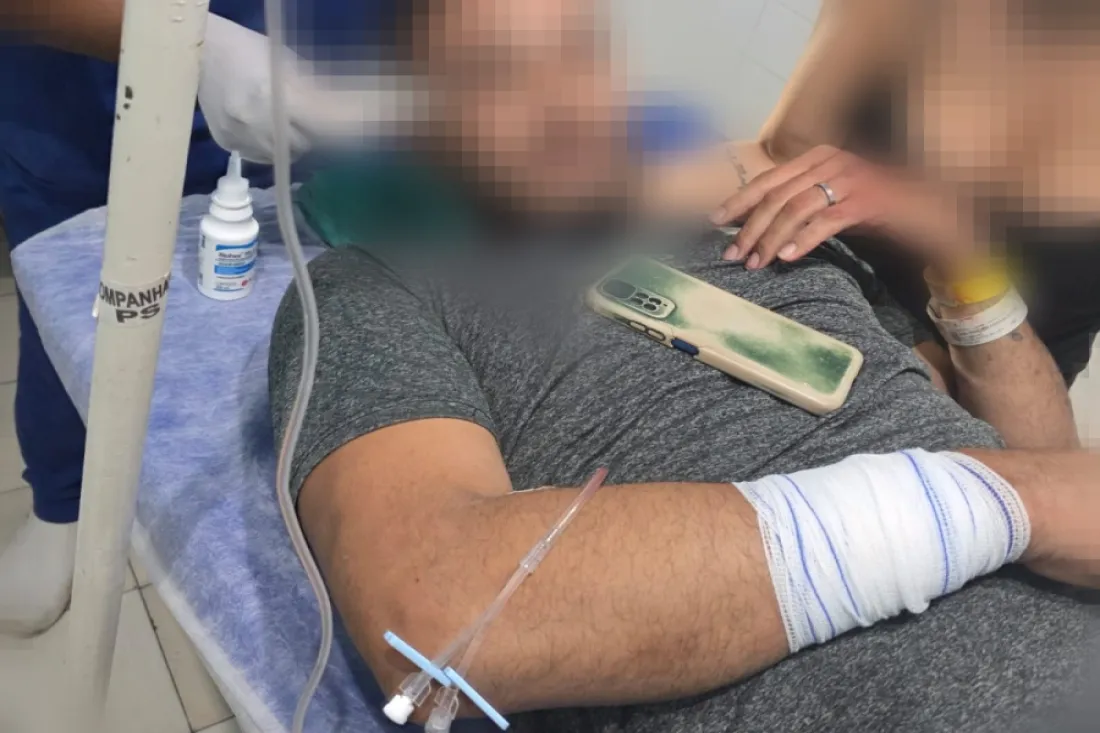 Homem é ferido com facada e tijolada durante briga