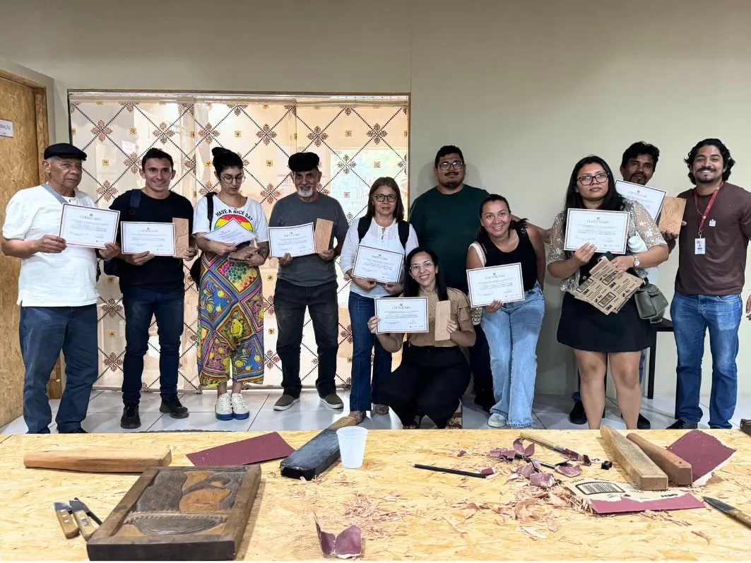 Artesãos de Piracuruca participam de curso de Arte Santeiro em Teresina