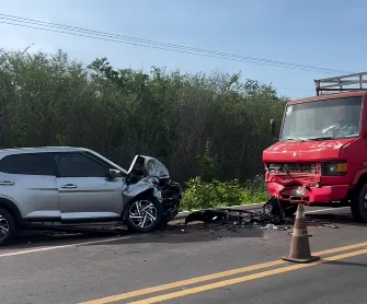 Acidente na BR-343 deixa feridos em Piripiri