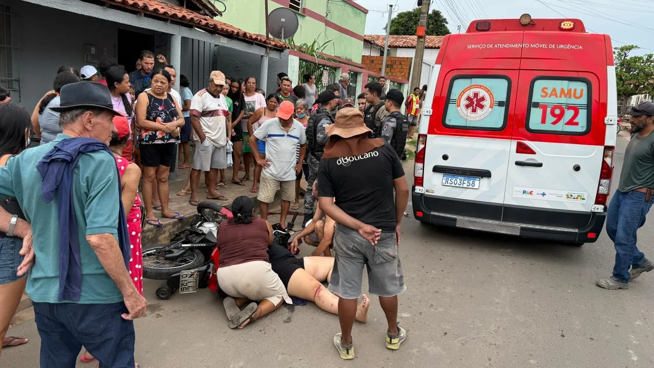 Colisão entre motos deixa homem em estado grave em Piripiri
