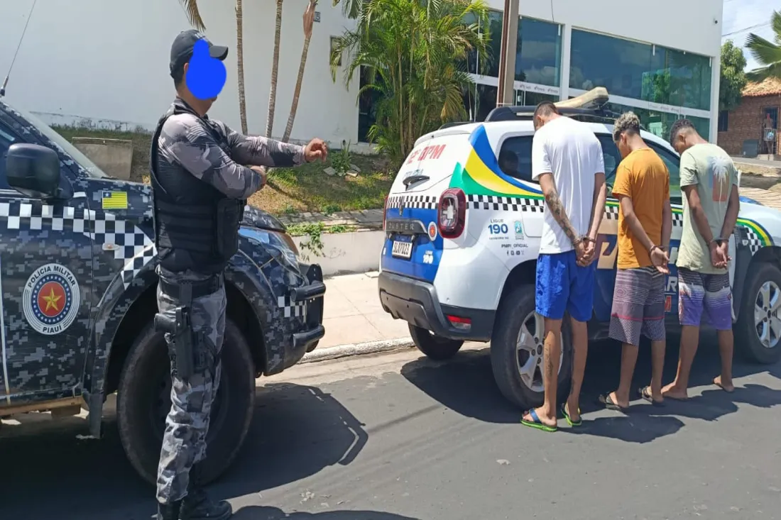Homicídio em Pedro II: três suspeitos são capturados pela polícia
