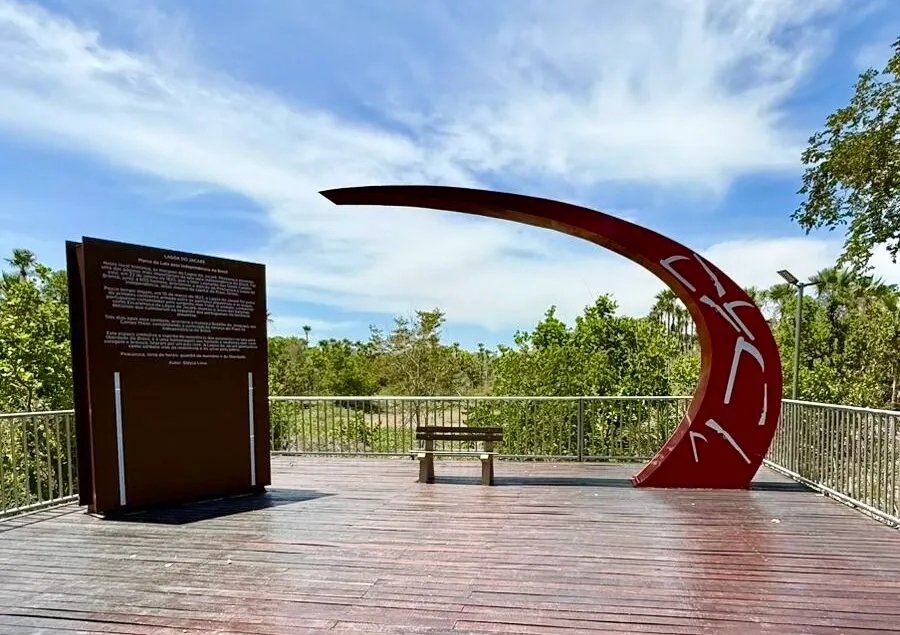 Governo do Piauí inaugura Monumento Lagoa do Jacaré em Piracuruca