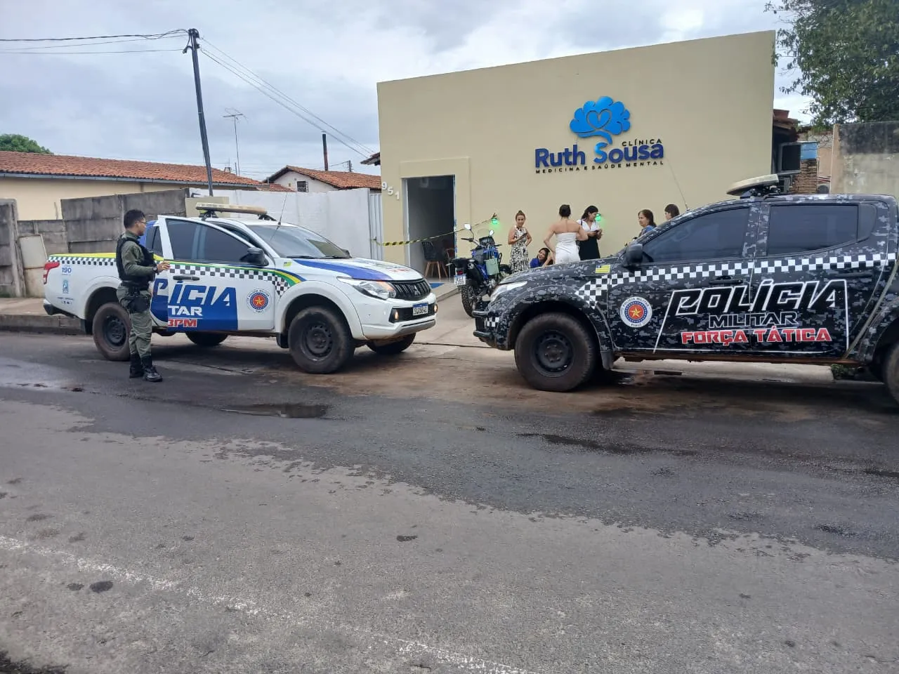 Clínica é arrombada durante a noite no centro de Piripiri