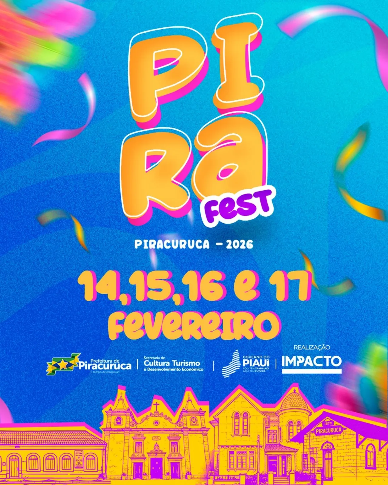 PiraFest 2026 une tradição, inovação e animação no Carnaval de Piracuruca