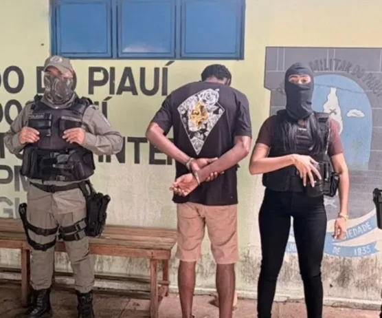Homem é preso após ferir mulher com golpes de facão no Piauí