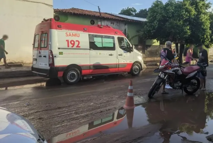 Homem fica ferido após acidente de motocicleta em Pedro II