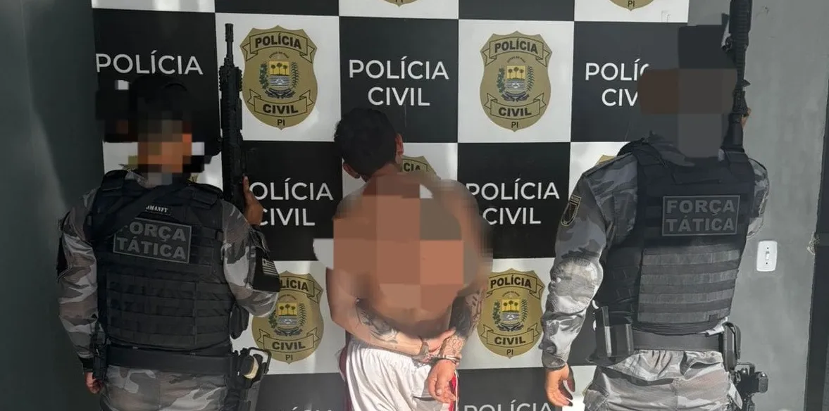 PM prende homem acusado de violência doméstica