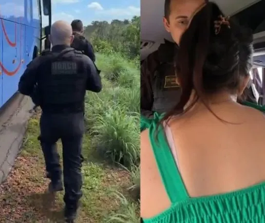 Foragida suspeita de homicídio brutal é presa na BR-343