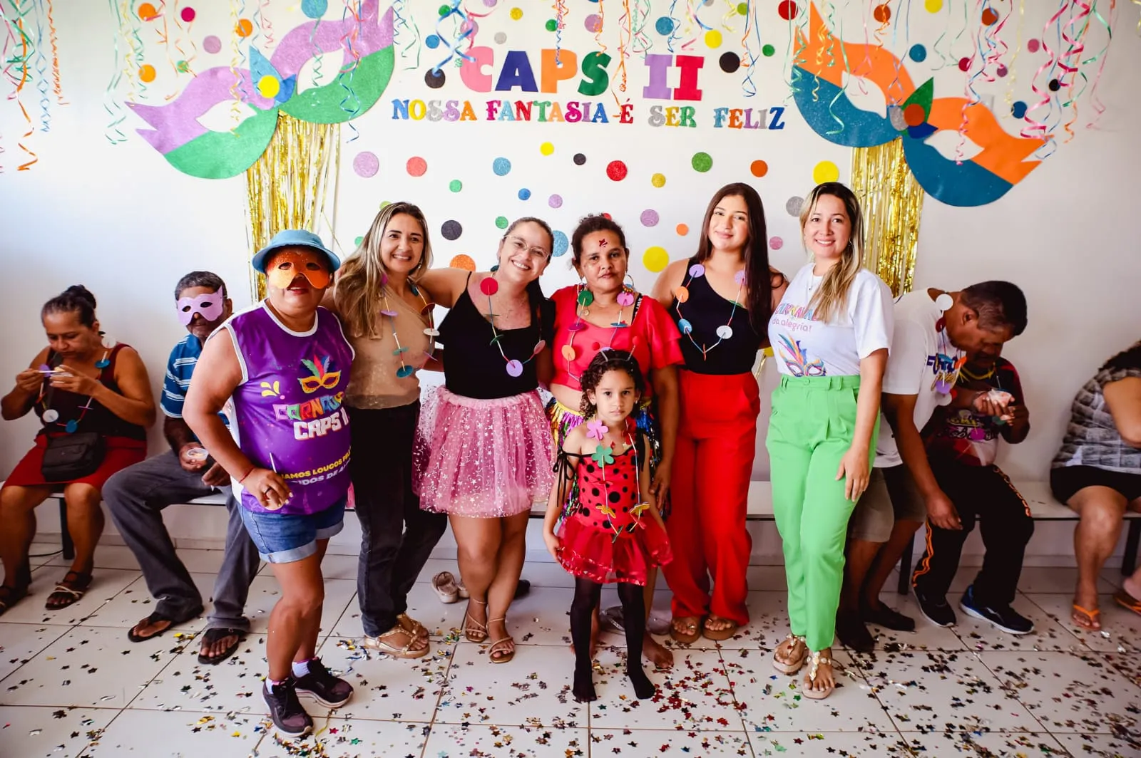CAPS II promove carnaval em momento de integração e cuidado com usuários