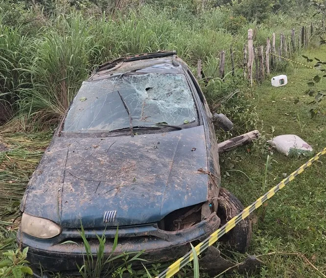 Acidente na PI-140 deixa um morto e dois feridos no Piauí
