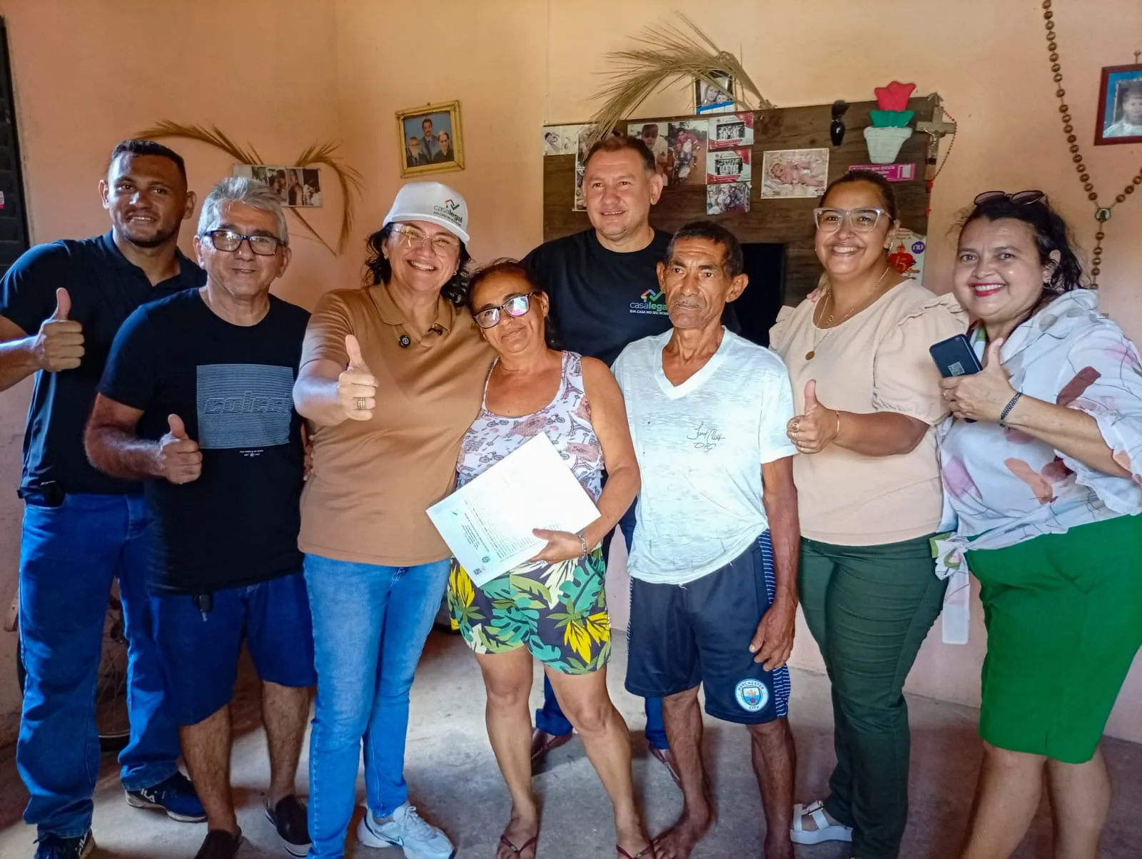 Prefeitura de Piripiri entrega registros de imóveis no bairro Prado