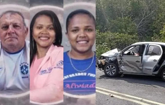 Três pessoas morrem após grave colisão entre carro e motos na PI-112