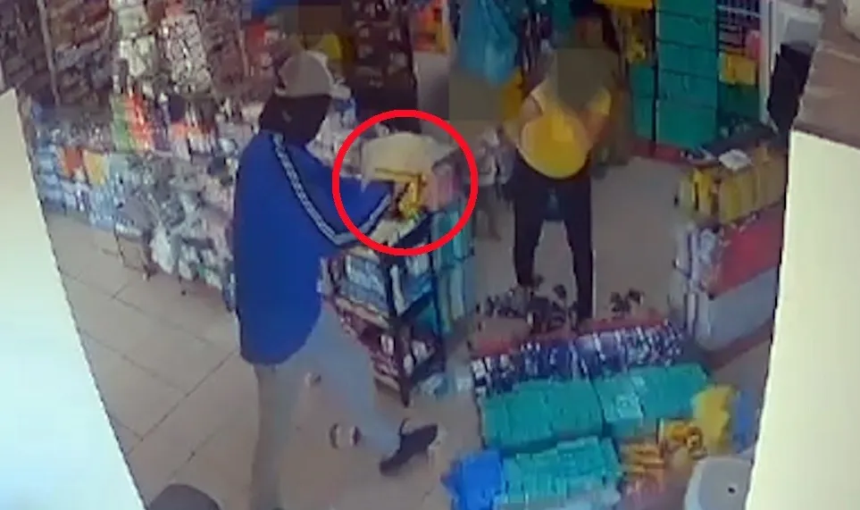 Câmera registra assalto a farmácia  na cidade de Batalha