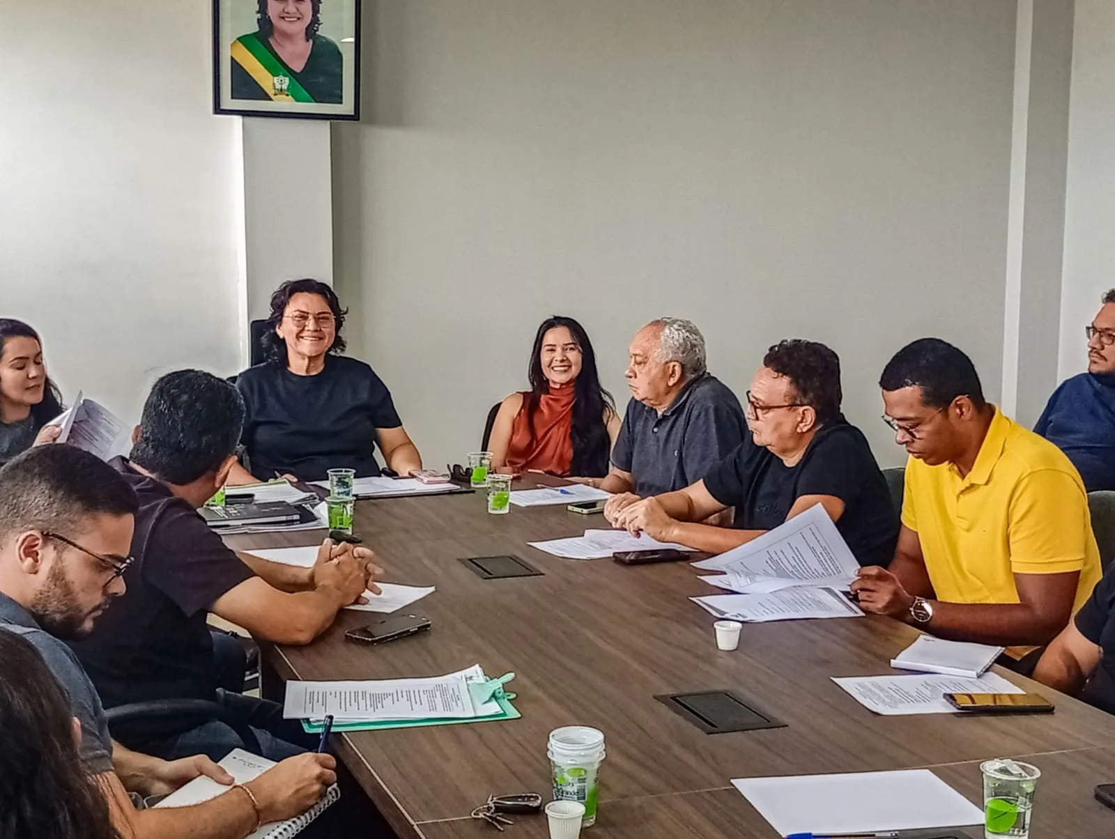 Prefeita Jôve reúne secretariado para alinhar ações da Caravana TJ Piauí