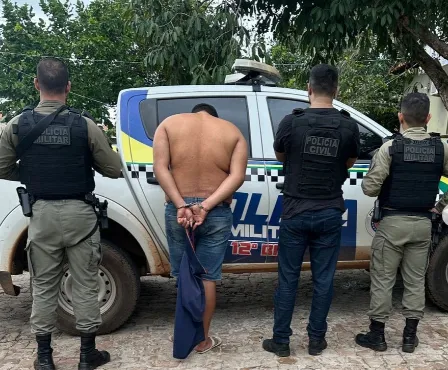 Suspeito de roubo e furto é preso em Piracuruca
