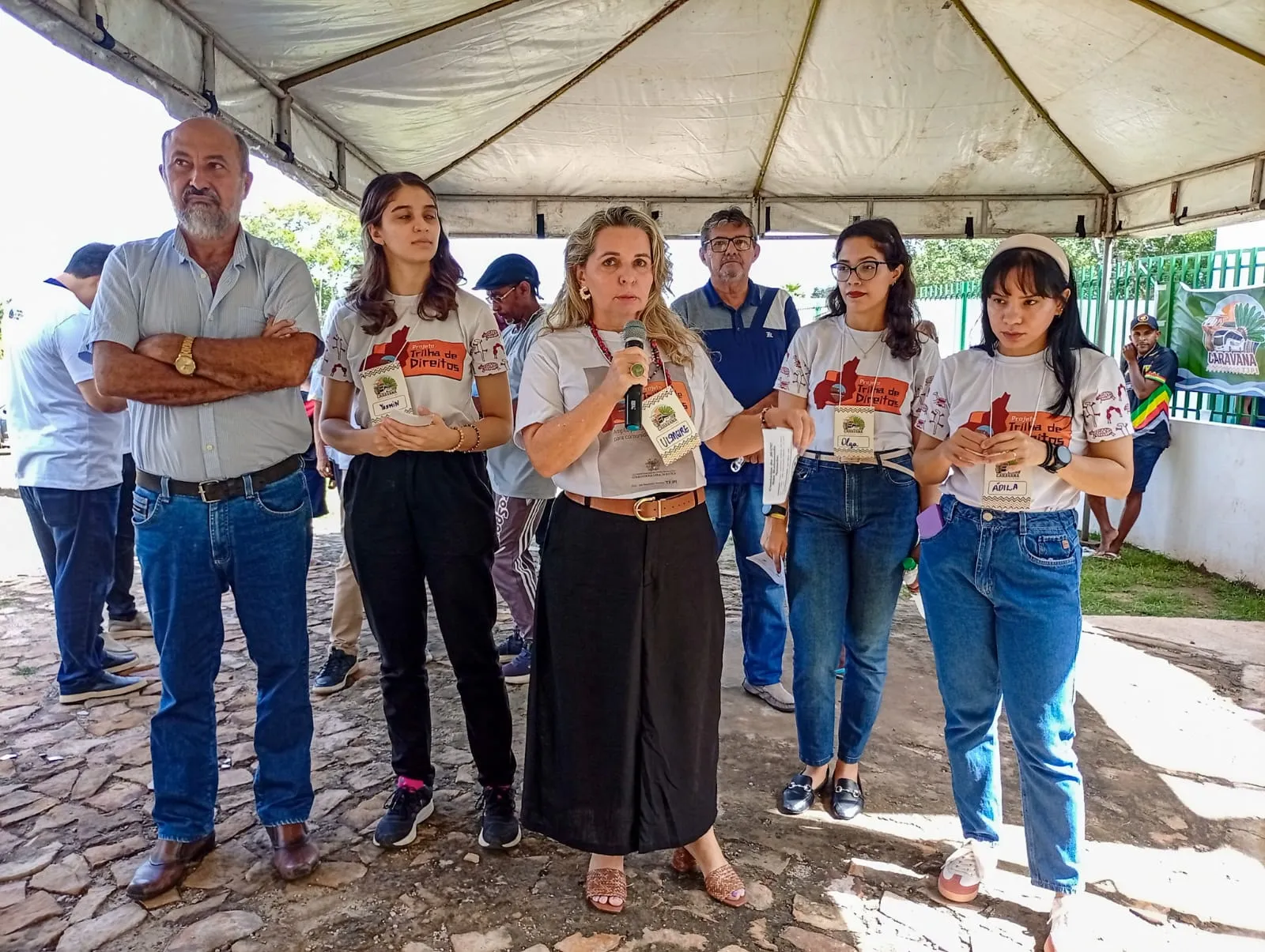 Caravana TJ/PI leva serviços à comunidade quilombola Sussuarana