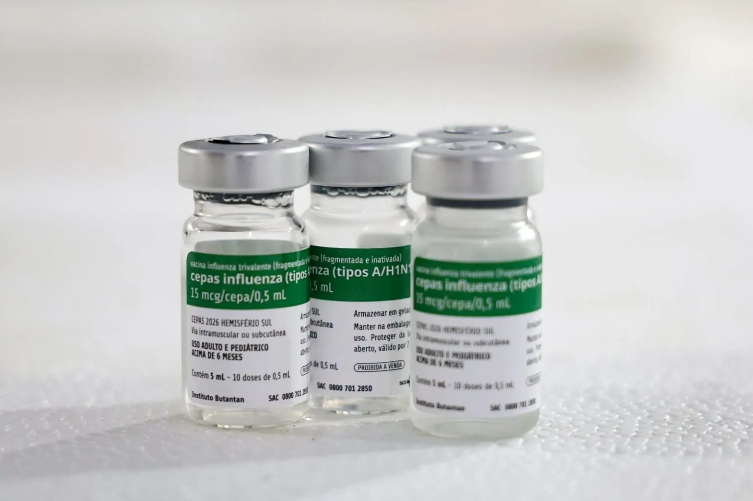 Sesapi recebe 280 mil doses de vacina contra a Influenza
