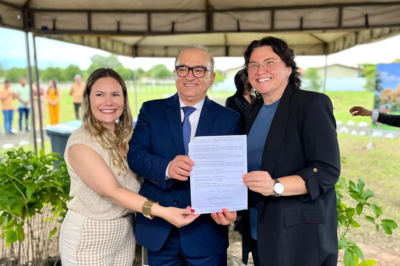 Prefeitura de Piripiri inaugura primeiro bosque da cidade em parceria com o TJPI