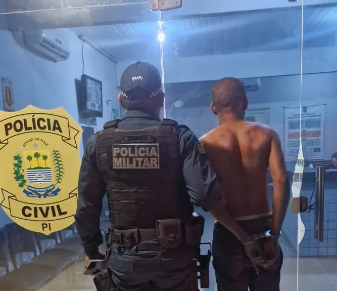Suspeito é preso após arrombar residência em Brasileira