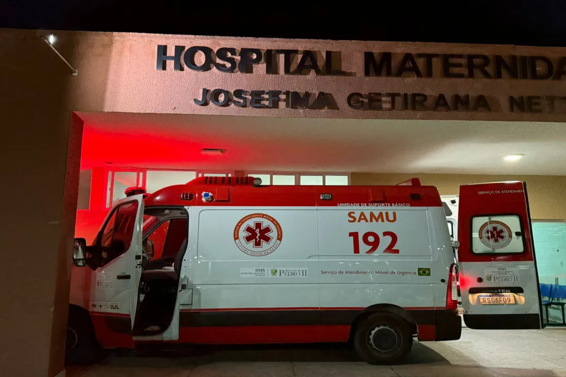 Homem sofre grave acidente próximo à rodoviária em Pedro II