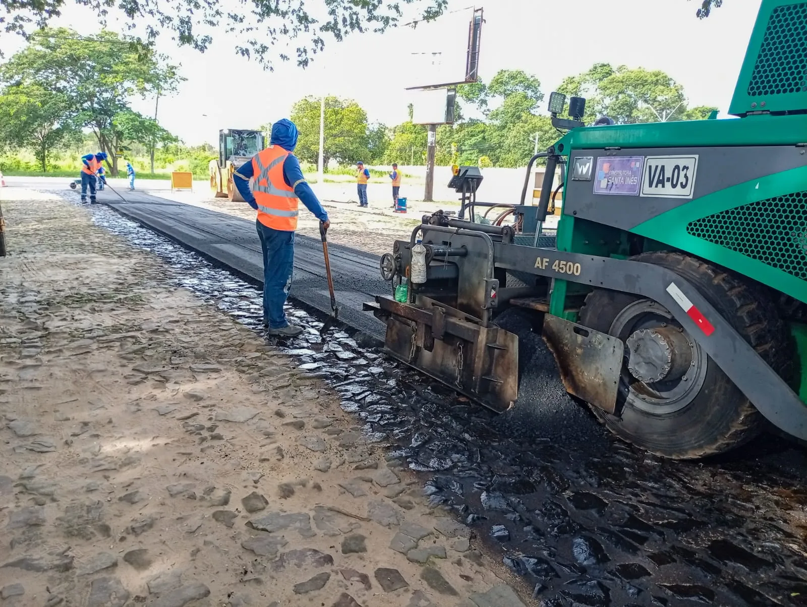 Piripiri avança com obras de asfaltamento no bairro Morada dos Alpes