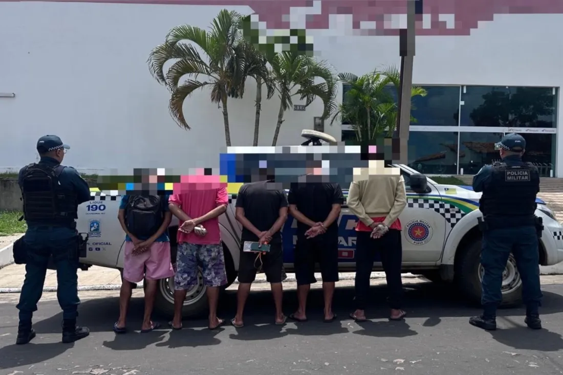 Polícia prende suspeitos por tráfico de drogas em Pedro II