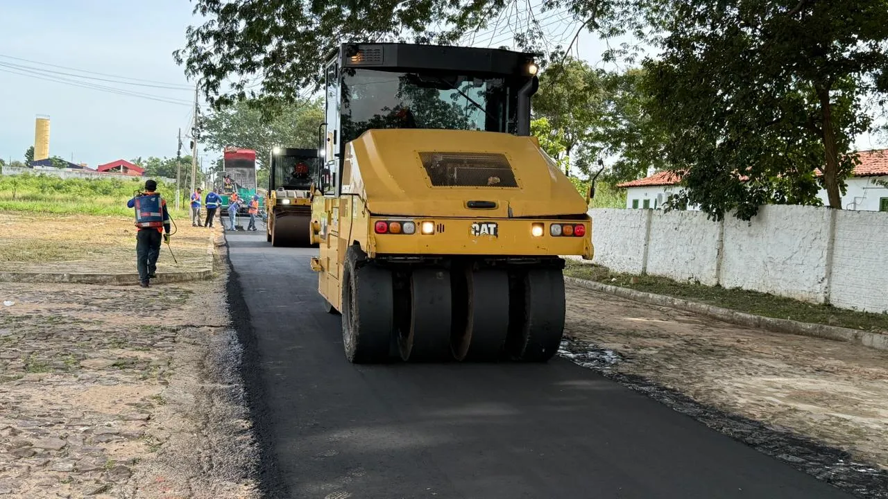Prefeitura de Piripiri divulga ruas contempladas com novo asfalto 