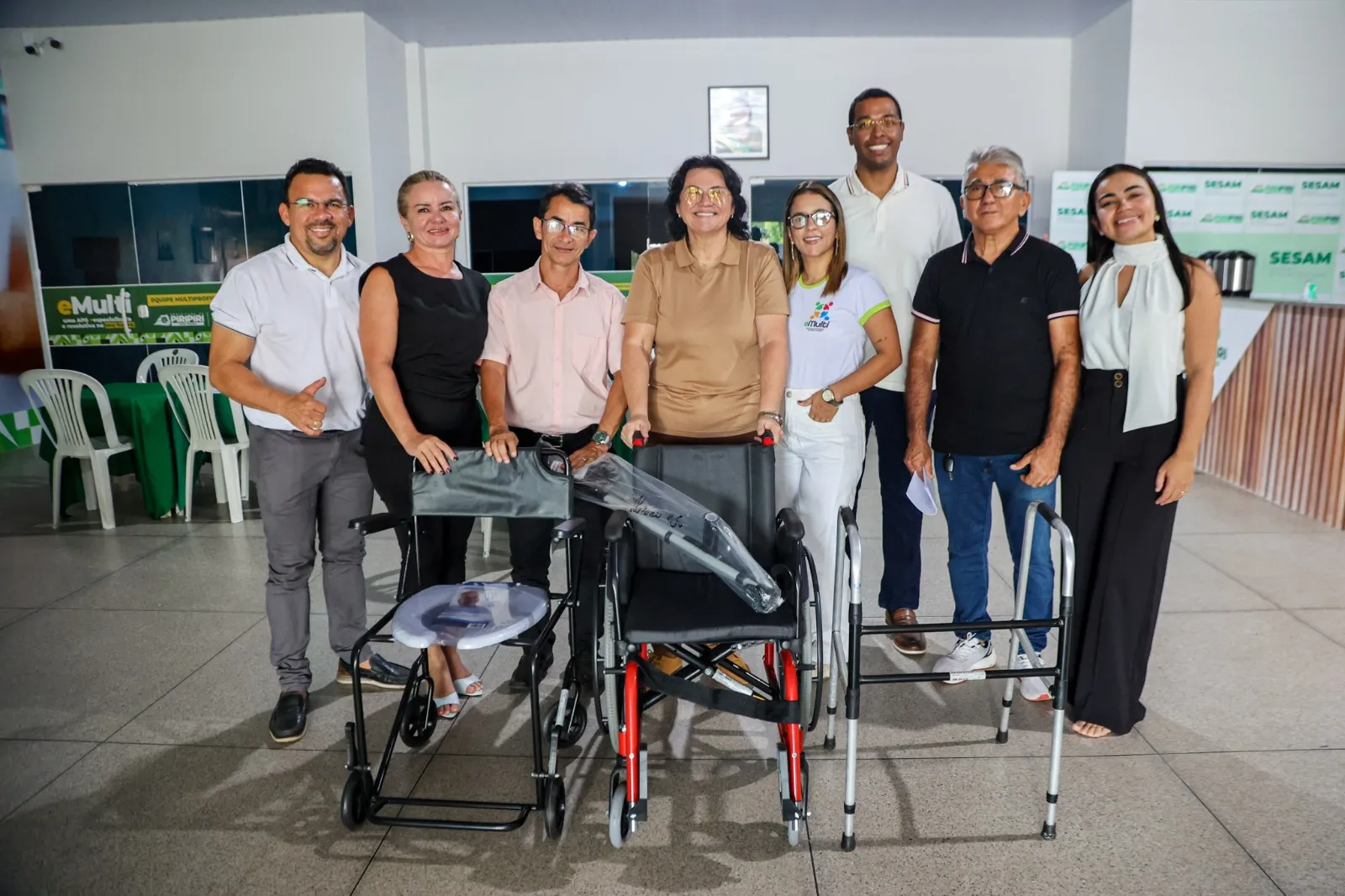 Programa Passo à Frente com Oficina Ortopédica Itinerante é lançado em Piripiri
