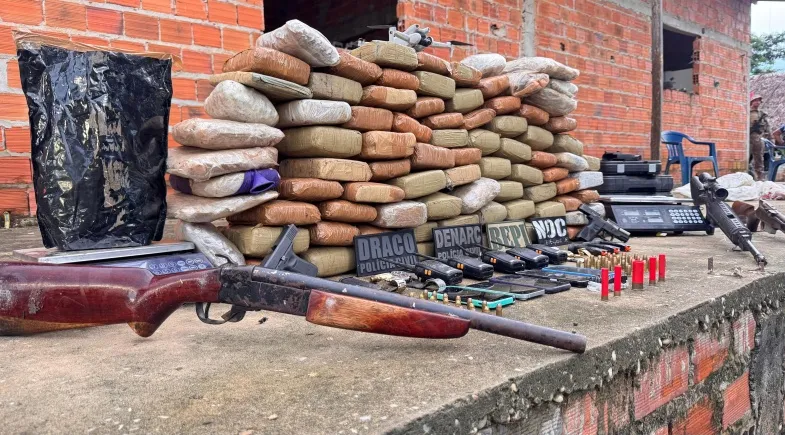 Polícia Civil do Piauí apreende 100kg de drogas