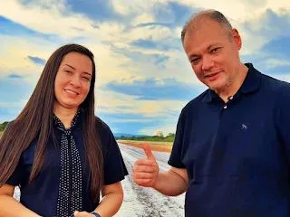 Prefeitura de Piracuruca inicia asfalto e iluminação no aeródromo