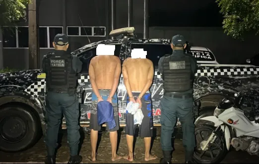 Dois menores são apreendidos com drogas em Piripiri
