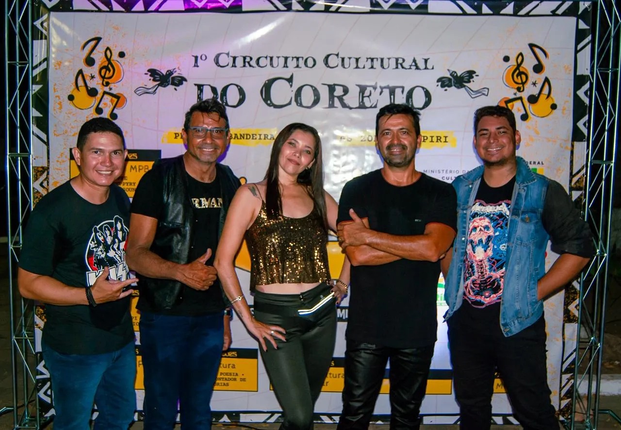 Back Times, de Piripiri, é confirmada no Festival de Inverno de Pedro II 2026