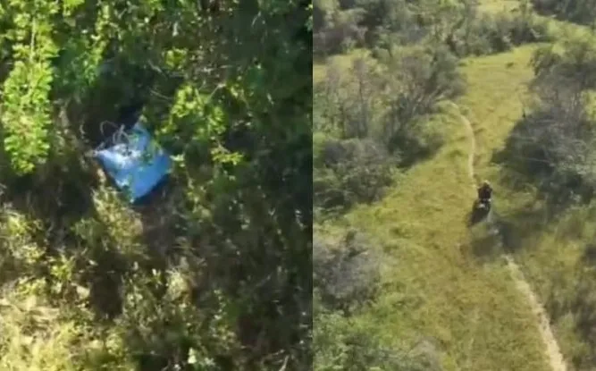 Corpo de idoso é encontrado em matagal após oito dias de buscas