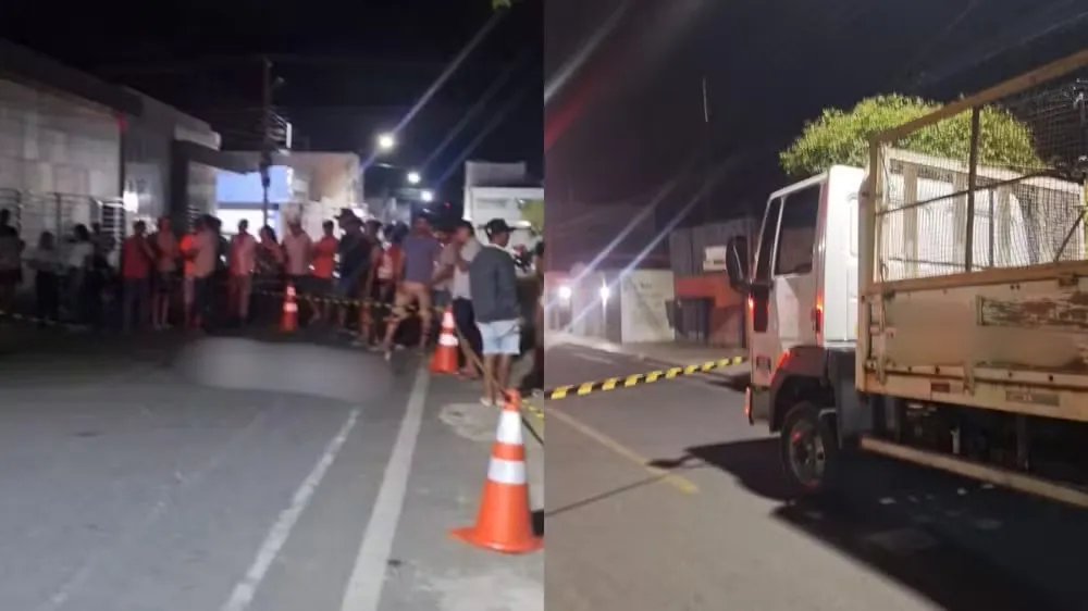 Gari morre após cair e ser atropelado por caminhão de lixo