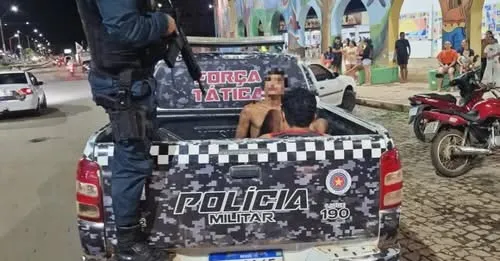 PM prende três pessoas após calote em posto e captura suspeito de estupro